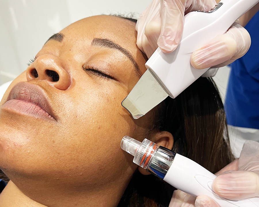HydroDerma facial appointment at VIVO Glasgow